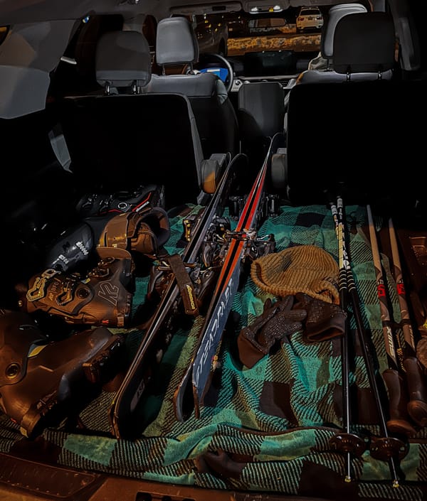 First Winter On Skis